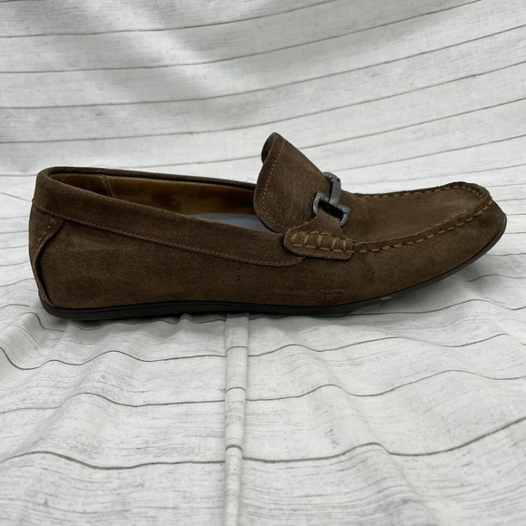 Vionic Mens Mason Loafers Shoes Brown Slip-On Horsebit Moc Toe US 8.5 main image 5